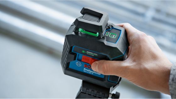 Nivel Láser Verde de Líneas Cruzadas Bosch GLL 2-20G 10m