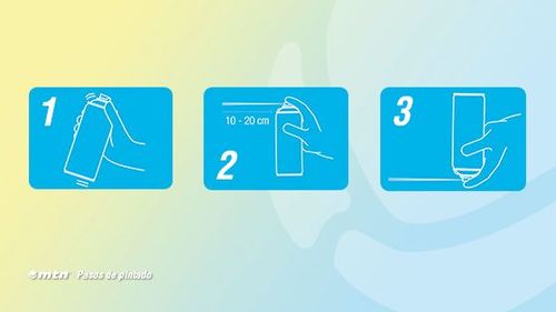 Utiliza spray MTN