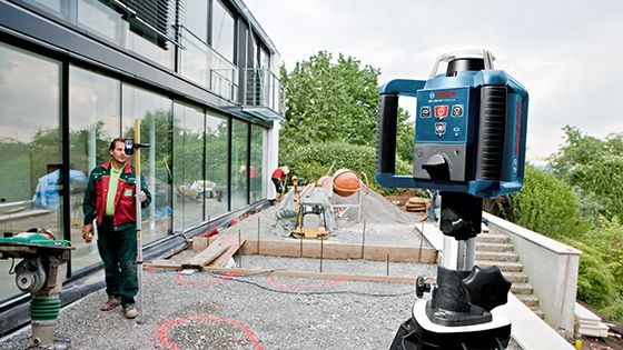 Nivel a Láser Rotativo 300 metros Bosch GRL 300 HV