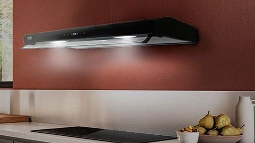 Campana Extractora Slim Black S-Collection 90cm