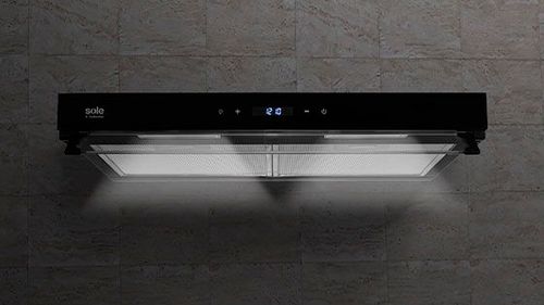 Campana Extractora Slim Black S-Collection 60cm