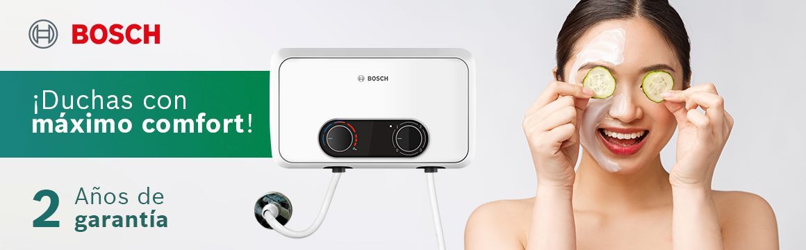 Rapiducha relax bosch medidas, termas, calentadores 