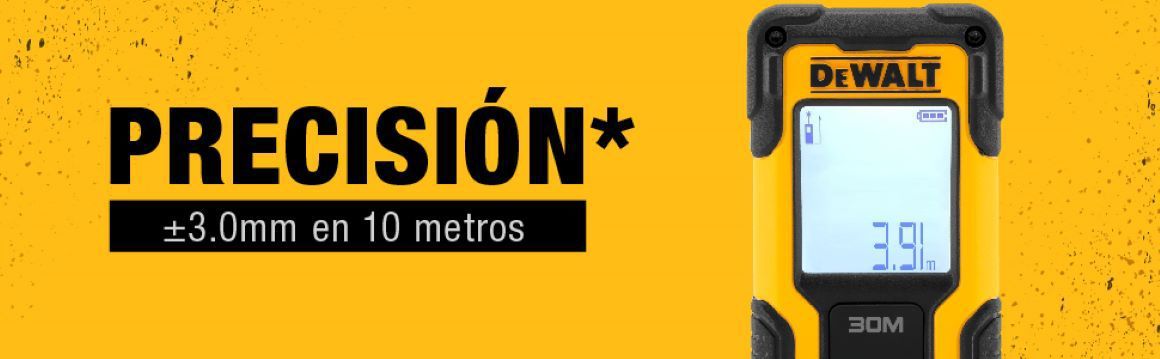 Medidor, lásers, dewalt, distancia, 30 metros 