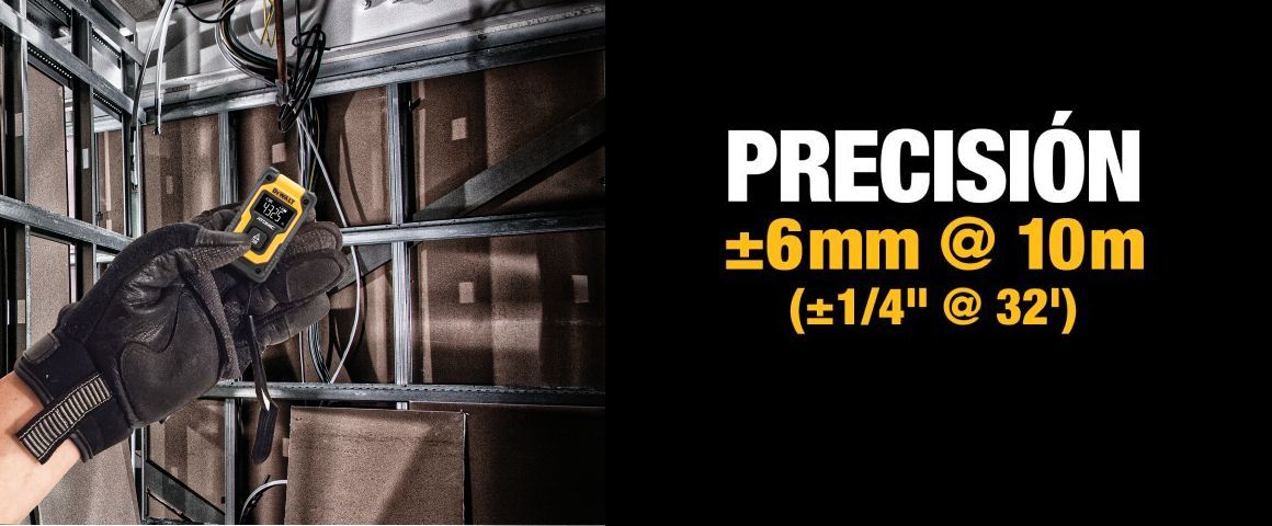 MEDIDOR LÁSER, LASERS, 16M, PRECISIÓN, DEWALT, DW055PL