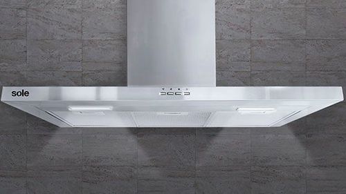 Campana Extractora Onyx-T Sole Acero Inoxidable 90cm
