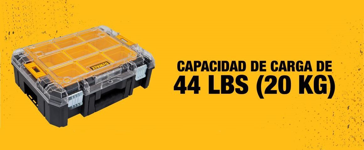 CAJA ORGANIZADORA, CAJA, DIVISIONES, DEWALT, DWST17807