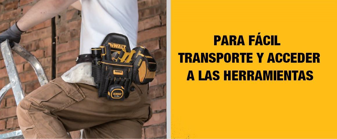 ACCESORIOS, PORTA HERRAMIENTAS, BOLSO, TAMAÑO S, CONSTURCTOR, BOLSILLOS, DEWALT, DWST83485-LA