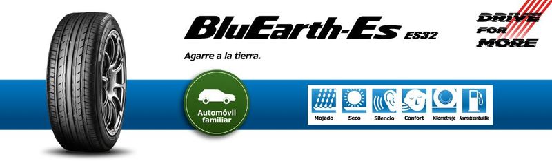 Llanta Yokohama BluEarth ES32 205/55 R16 91V TL