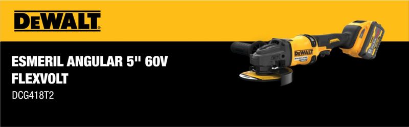 ESMERIL, ESMERILADORA, INALAMBRICO,  60V, HERRAMIENTAS ELECTRICAS, CARGADOR, BATERIAS, BOLSO,DCG418T2