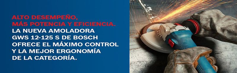 Amoladora Angular GWS 12-125 S 1200W 5