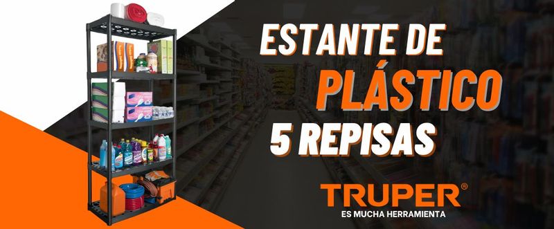 Estante plástico 5 repisas, Repisas plásticas de uso rudo, Organizador plástico con 5 estantes, Estantería de plástico resistente, Estante multiusos plástico, Estantería para carga pesada, Repisas plásticas duraderas, Estante de almacenamiento robusto, Organizador de plástico para herramientas, Estantería industrial de plástico, Repisas resistentes para garaje