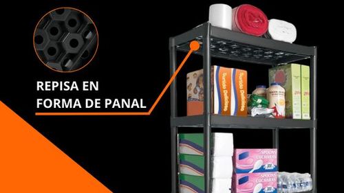 Estante plástico 5 repisas, Repisas plásticas de uso rudo, Organizador plástico con 5 estantes, Estantería de plástico resistente, Estante multiusos plástico, Estantería para carga pesada, Repisas plásticas duraderas, Estante de almacenamiento robusto, Organizador de plástico para herramientas, Estantería industrial de plástico, Repisas resistentes para garaje