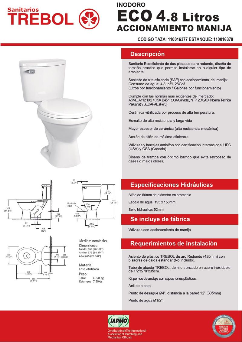 Trebol, baño, grifería