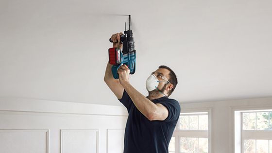Amoladora inalámbrica 18V Bosch GWS 180-LI + Rotomartillo inalámbrico 18 V Bosch GBH 180-LI Brushless 