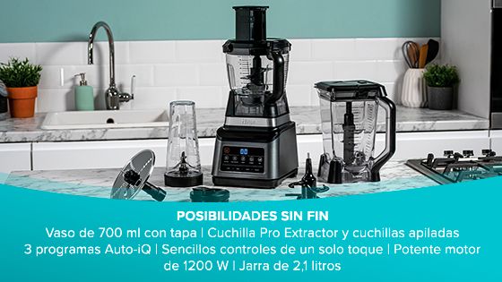 Diferentes opciones y fácil limpieza