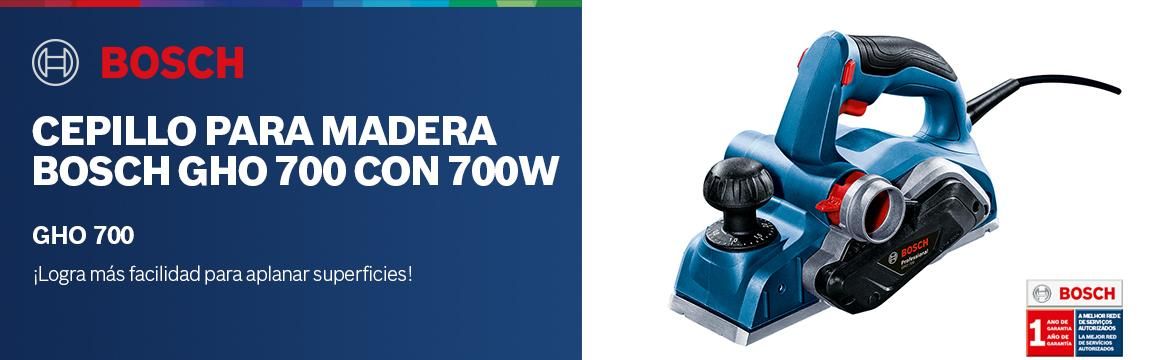 Cepillo para Madera Bosch GHO 700 con 700W