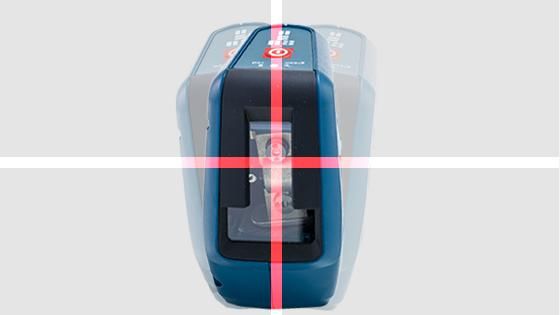 Nivel Láser de líneas 15 metros con línea lateral Bosch Nivelox con Maletín