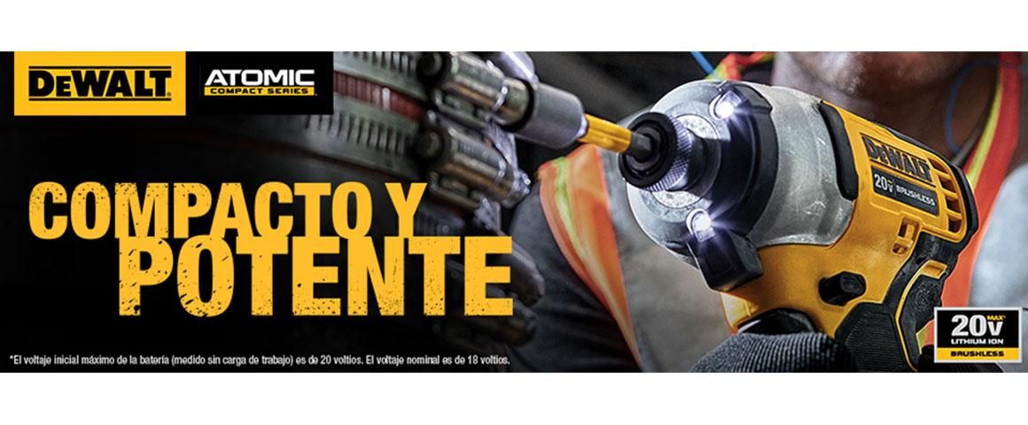 Atornillador de Impacto DCF809 ATOMIC DEWALT