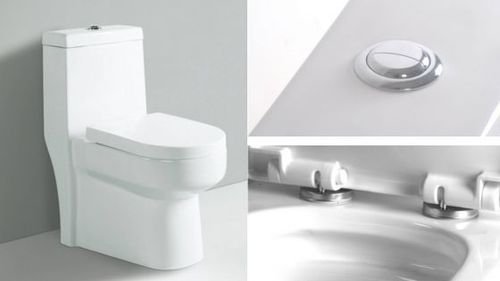 sanitario, inodoro, baño