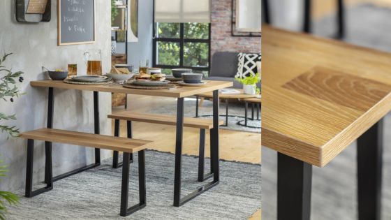 Juego de Comedor 4 Sillas Cauly