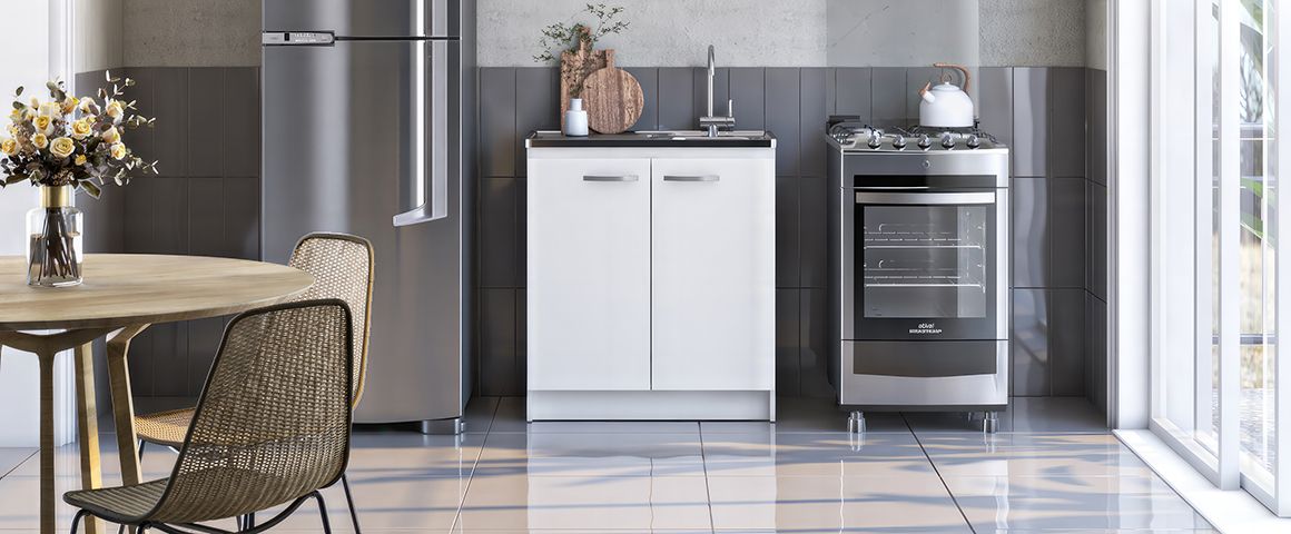 Kit Cocina Blanca Ditalia