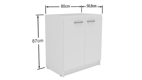 Kit Cocina 80cm Blanco
