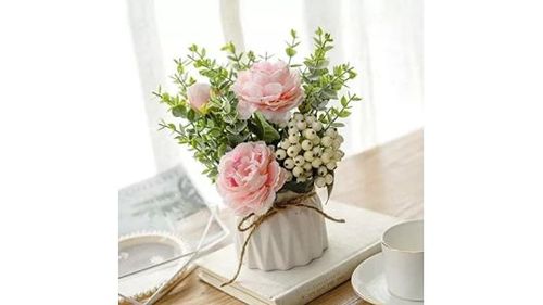 Flores artificiales, flores de decoración