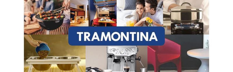 Tramontina, ollas, sartén, cuchara, cubiertos