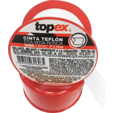 Cinta de tefl�n b�sica 1 x 10 m