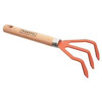 Rastrillo de mango corto madera