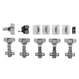 Sistema corredizo plegable para puertas de closet PL-2550