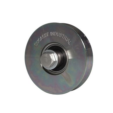 Rueda para port�n acero templado 4.8 x 4.8 x 1.3 mm perno 50 mm 75 kg