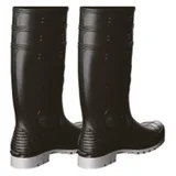 Bota de lluvia pvc negra