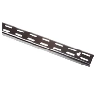 Riel para ménsula negro 100 cm