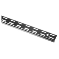 Riel para ménsula negro 150 cm
