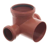 Codo 90° 2 acom abiertos de 110 x 63 mm