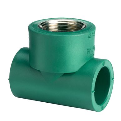 Te termofusi�n con rosca central hembra 25 mm x 1/2
