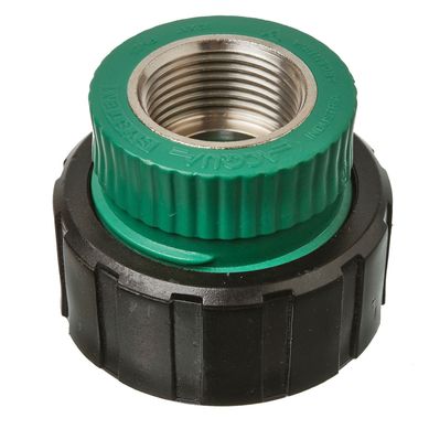 Uni�n doble mixta rosca hembra con Tuerca pl�stica 32 mm x 1