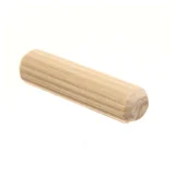 Tarugo madera estriada 8 x 30 mm por 50 unidades