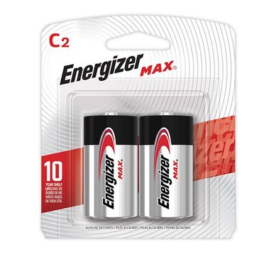 Pack de 2 pilas alcalinas C