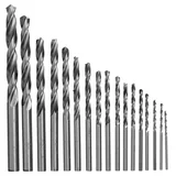 Set de 17 mechas acero rápido Hss para metal
