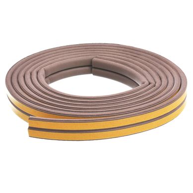 Burlete Goma Tipo D Marr�n