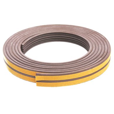 Burlete Goma Tipo E Marr�n