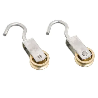 Roldana Reforzada Chapa Zinc 25 mm