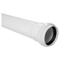 PVC junta elástica tubo cloacal 50 mm x 3 m
