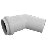 Codo PVC junta elástica 45° MH 40 mm