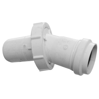 Codo PVC junta elstica poliangular 45 MH 40 mm