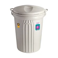 Tacho de basura 42 L de plástico con tapa