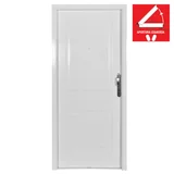 Puerta Galvanizada 3 tableros 80 x 200 x 10 cm Izquierda