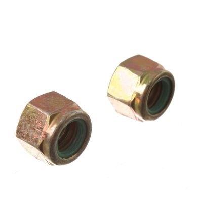 Tuerca cabeza hexagonal con nylon 3/8 2 unidades